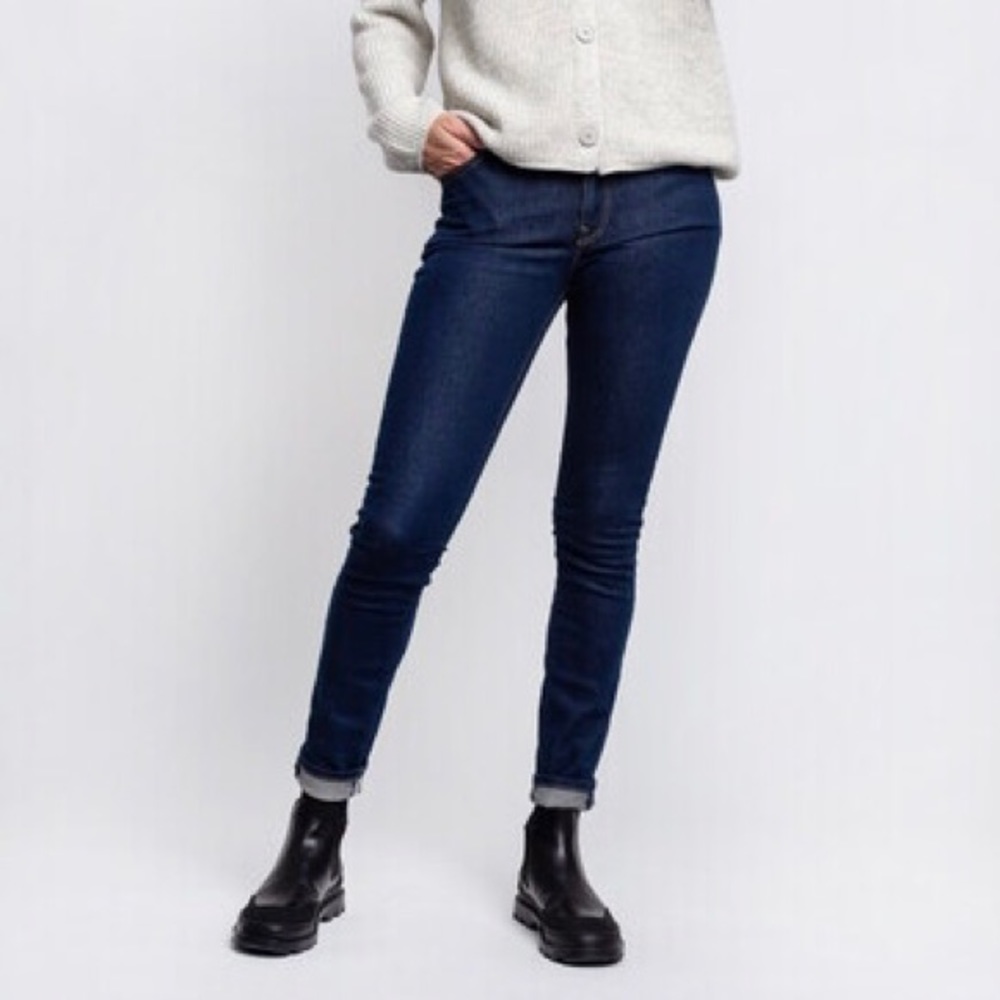 MUD jeans the skinny hazen jeans in strong blue